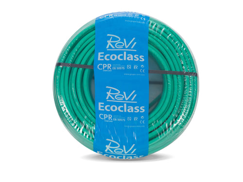 CABLE LIBRE DE HALÓGENOS RZ1-K 5G 1.5MM2 VERDE METRO LINEAL