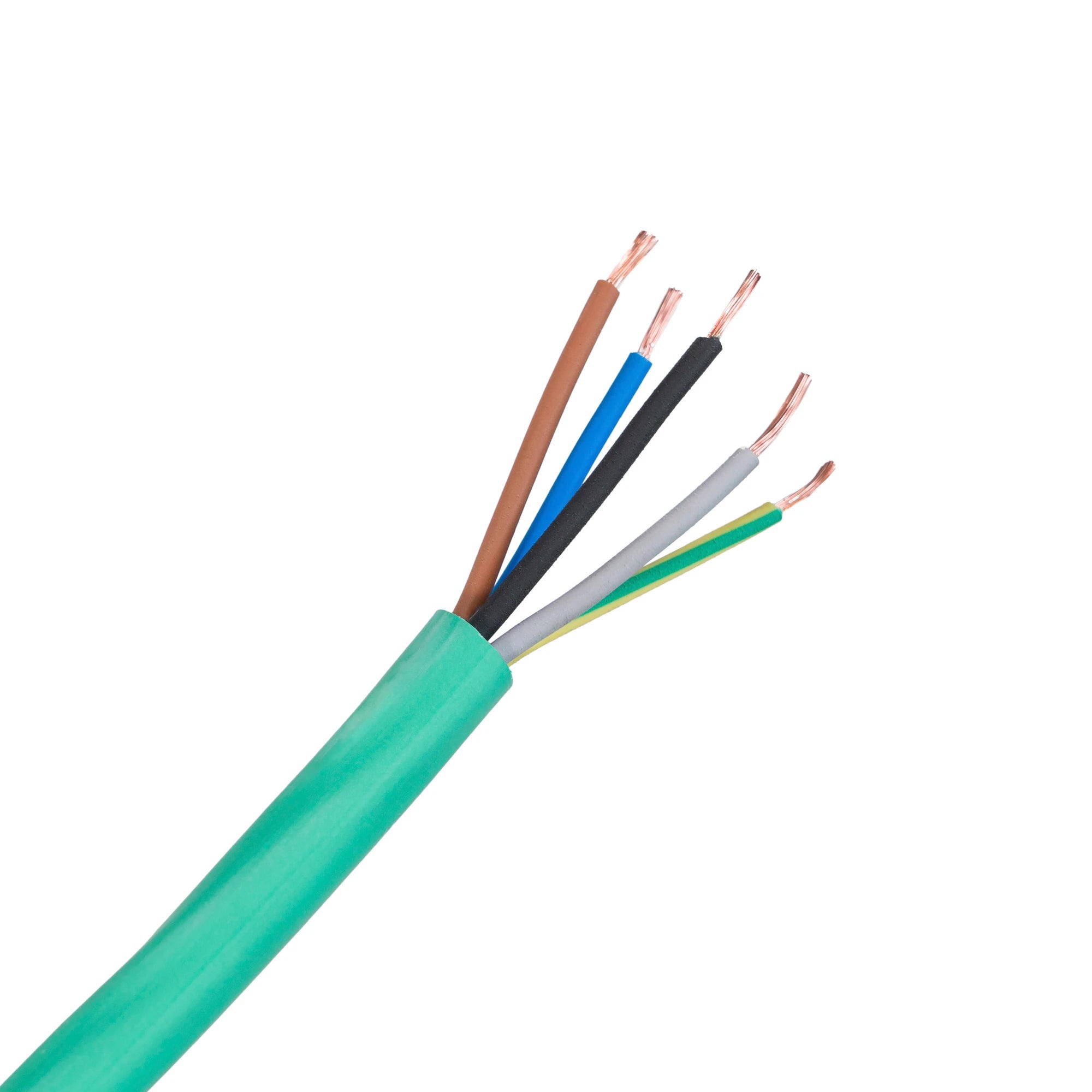 CABLE LIBRE DE HALÓGENOS RZ1-K 5G 10MM2 VERDE METRO LINEAL