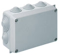 CAJA DE REGISTRO ELÉCTRICO ESTANCA 153X110X65MM PARA SUPERFICIE DE EXTERIOR CON TAPA DE TORNILLO