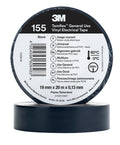 CINTA AISLANTE 3M 19MM X 20M NEGRO