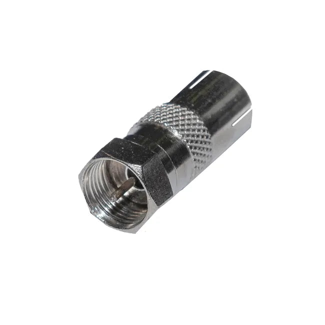Conector f empalme macho - Macho